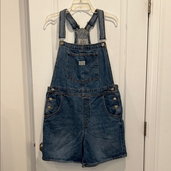 Levi’s Vintage Women’s Shortalls, Size Large - Picture 2 of 12